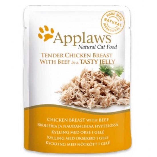 Applaws chicken breasts with beef