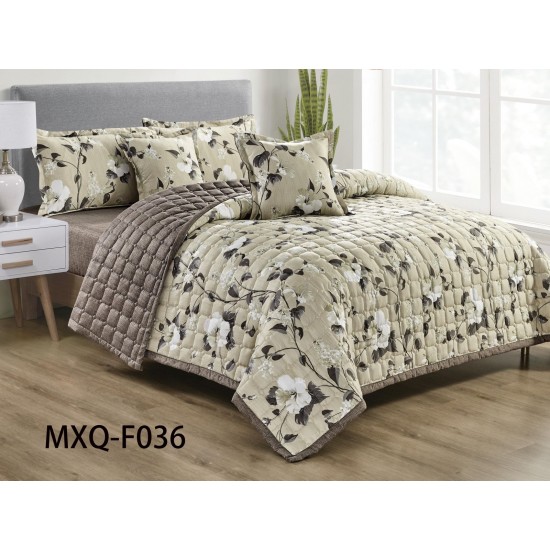 6-piece compressed summer floral mattress