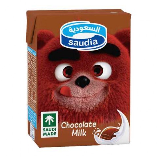 Saudia Long Life Chocolate Milk 200ml