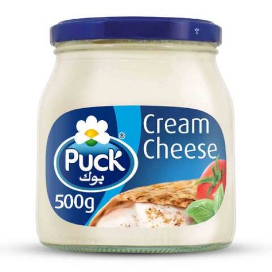 Puck Processed White Cream Analogue Cheese Spread 500g