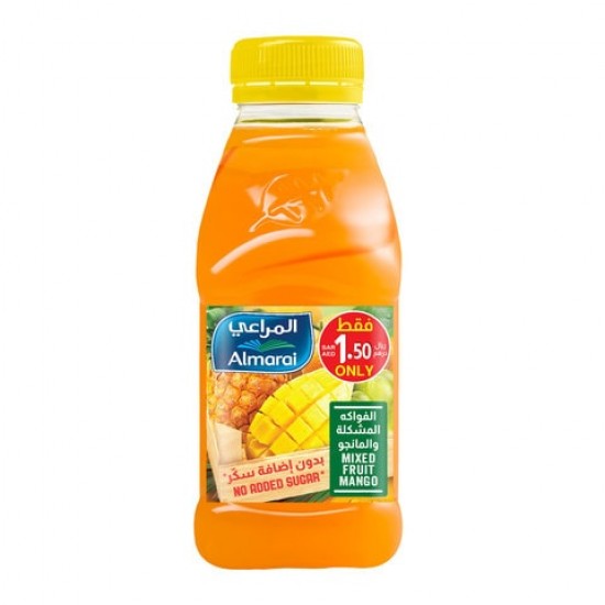 Almarai No Added Sugar Mixed Fruit Mango Juice 200ml