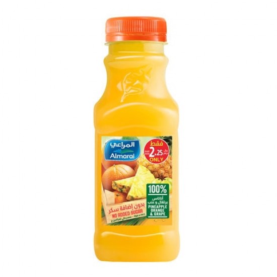 المراعي عصير أناناس وبرتقال وعنب 300 مل