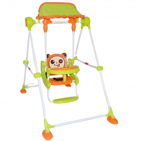 Swing into Fun: Children's Swing for 2-6 Years of Playtime Joy (Green)
