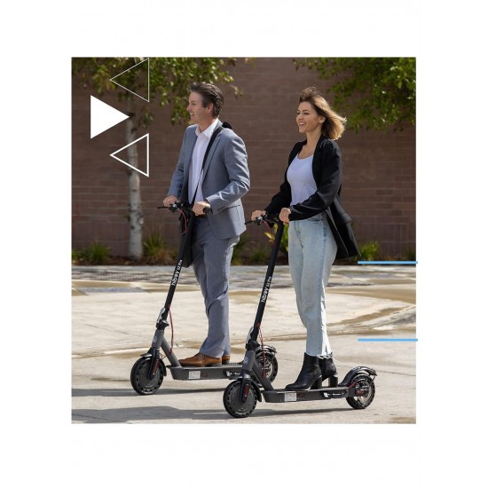 Electric Scooter, 500W Motor, 10" Solid Tires, 25 Miles Range, 19 Mph Folding Commuter Electric Scooter for Adults