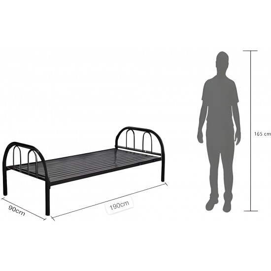 هيكل سرير معدني مقاس 90x190 سم: ارفع مساحة نومك بأناقة ومتانة
