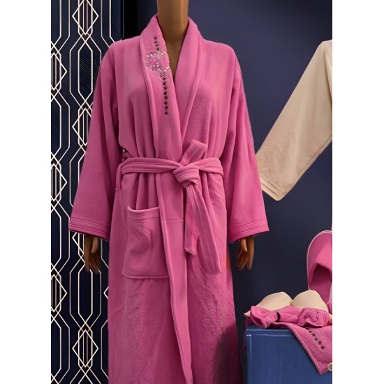 Bath robe Set 11-Pcs Women Men Cotton Bathrobes Spa Robe for Couples Wedding Anniversary Engagement Gifts