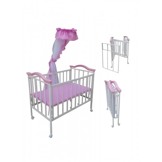 Baby Crib Cot Bed Folding Bed With Mosquito Net