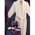 Bath robe Set 11-Pcs Women Men Cotton Bathrobes Spa Robe for Couples Wedding Anniversary Engagement Gifts