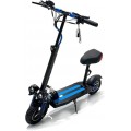 Scooter for Adult Foldable Speedy with LED Light and 50 Km Mileage 800Watts Full Foldable 48V 10Ah Improved (1000wh) 50Km Speed Include Anti-Theft Blue