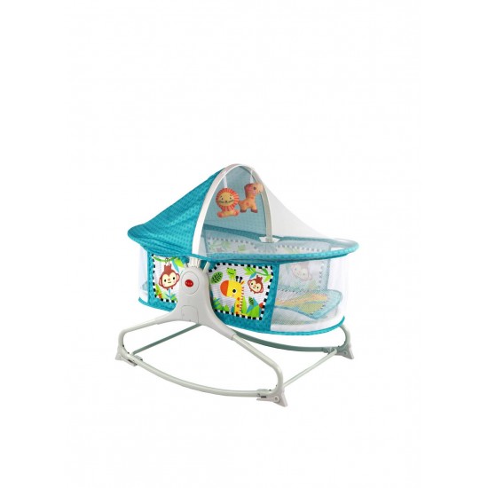 Little - Baby Rocker Swing Bassinet for 3+ Months