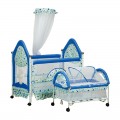 High-Quality Portable Metal Baby Cot and Playpen