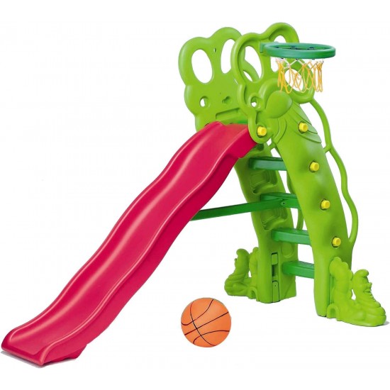 2-in-1 Children\'s Slide Swing Combination: Home Baby Swing