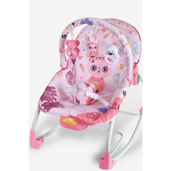 2in-1 Infant-to-Toddler Rocker: The Perfect Music Baby Rocking Chair for Your Little One