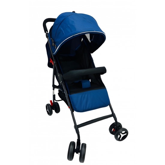 Compact Newborn Baby Stroller Easy Fold Design Canopy Swivel Wheels