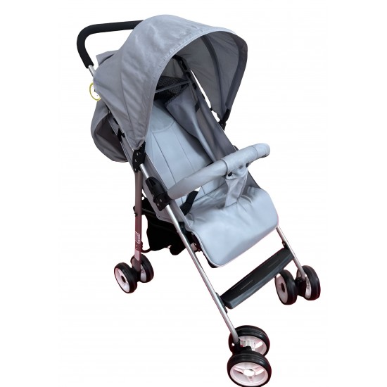 Compact Newborn Baby Stroller Easy Fold Design Canopy Swivel Wheels