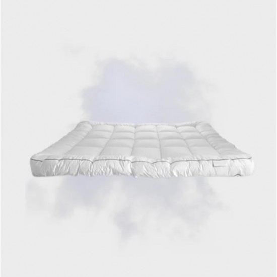 14-Cm Mattress Topper (لباد) Extra Thick And Ultra Plush And Super Soft (Size 200x200cm)