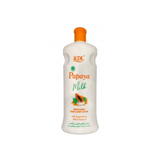 RDL papaya and milk lotion 600 ml