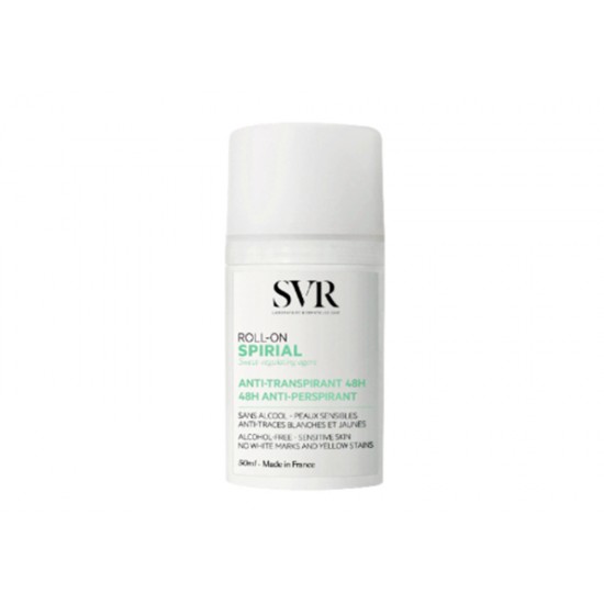 SVR Roll-On Deodorant Unscented 50ml