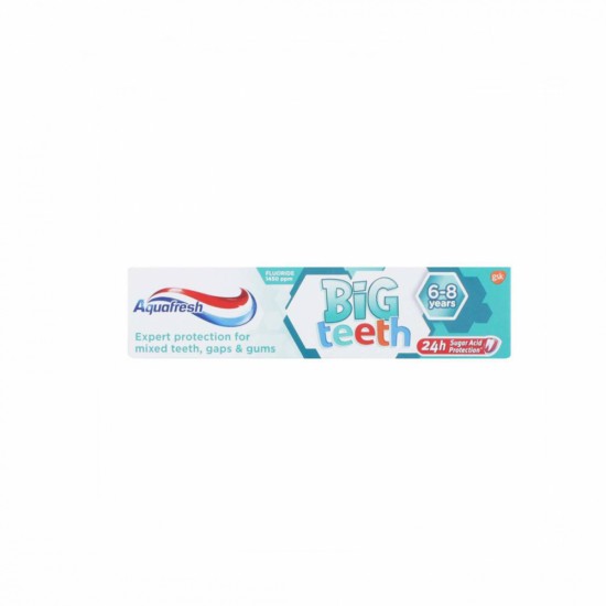 Ecofresh toothpaste for large teeth 6-8 years 50 ml