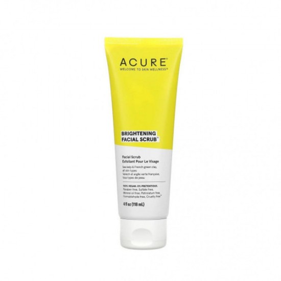 Acure skin whitening and cleansing gel wash 118 ml