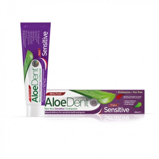 Aloe Dent Toothpaste for Sensitive Gums and Teeth 100 ml