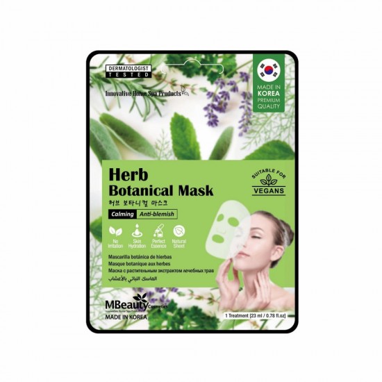 M Beauty herbal botanical mask 23 ml