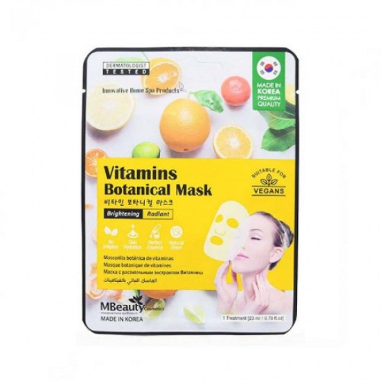 M Beauty vegan mask with vitamins 23 ml