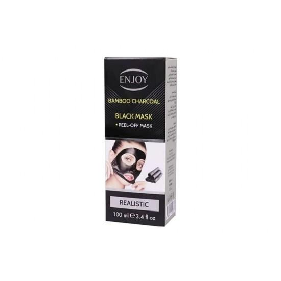 Enjoy charcoal facial mask 100ml