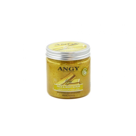 Angie gold face and body scrub 500 ml