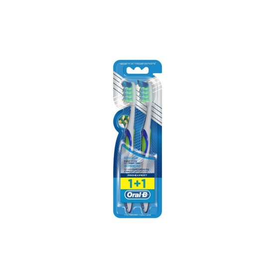 Oral B Extra Clean 1+1 Toothbrush