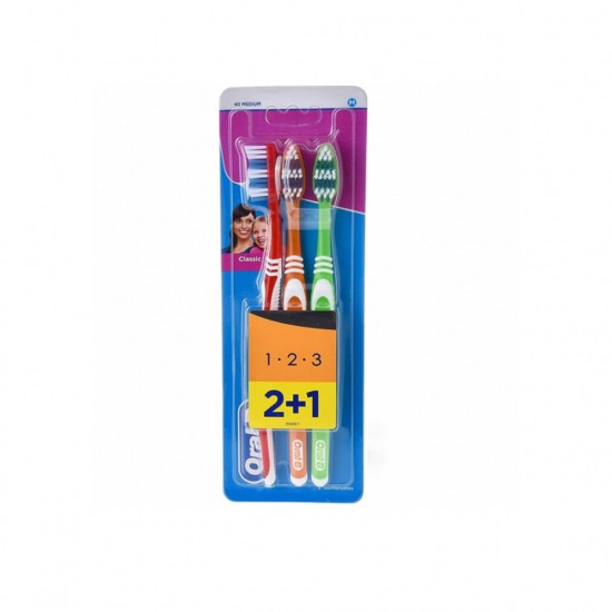 Oral B Toothbrush Medium 7214