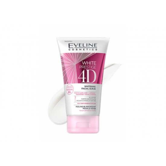 Eveline Prestige Whitening Facial Scrub Cream 150ml 5691