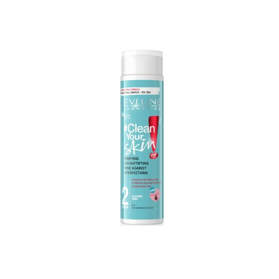 Eveline Clean Your Skin Purifying Toner 225 ml