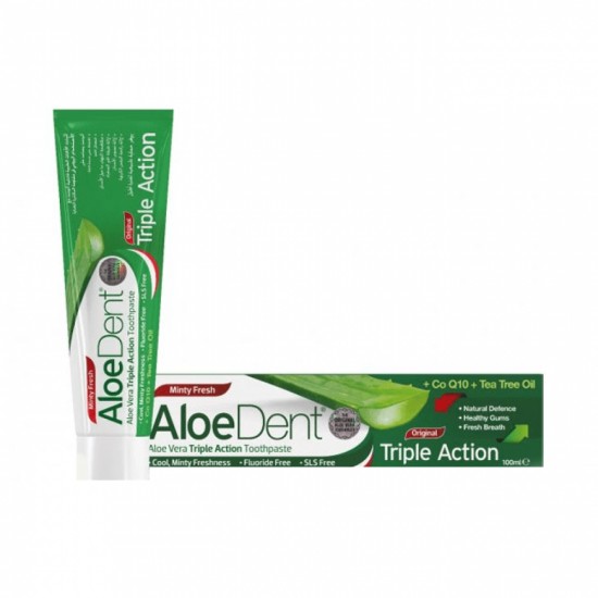 Aloedent Triple Action Mint Toothpaste 100 ml