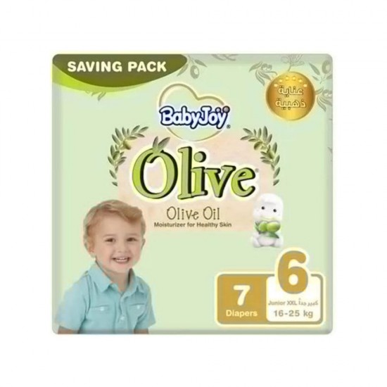 Baby Joy No. 6 Extra Large with Olive Oil, 7 pieces