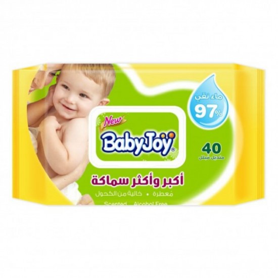 BabyJoy extra thick wipes 40 wipes