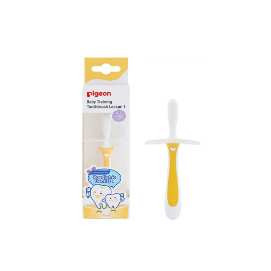 Pigeon toothbrush for training children in the first stage