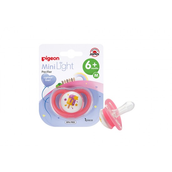 Pigeon Mini Light Pacifier Medium +6 Ice Cream