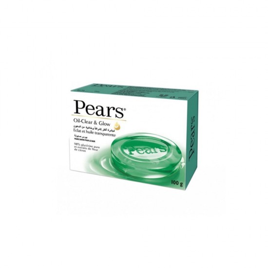 Pears soap for brighter skin, green, 125 g