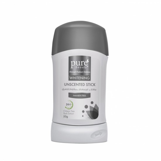 Pure Beauty Whitening Deodorant Stick Unscented 50g0798