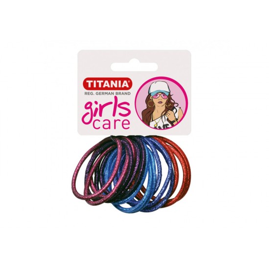 Titania hair ties 15 pieces 7891