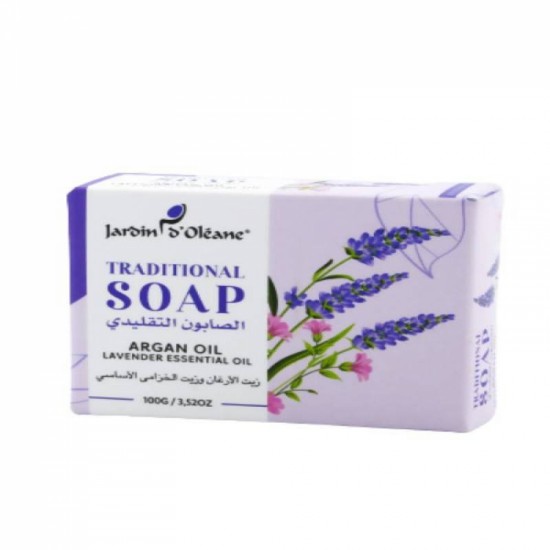 Garden Olean Traditional Soap with Argan Oil and Lavender 100 g