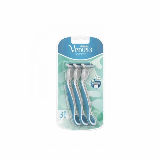 Venus Gillette for sensitive skin, 3 blades 167