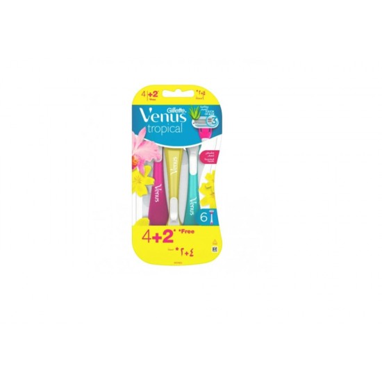 Gillette Venus Tropical machine 4+2 pieces 9228