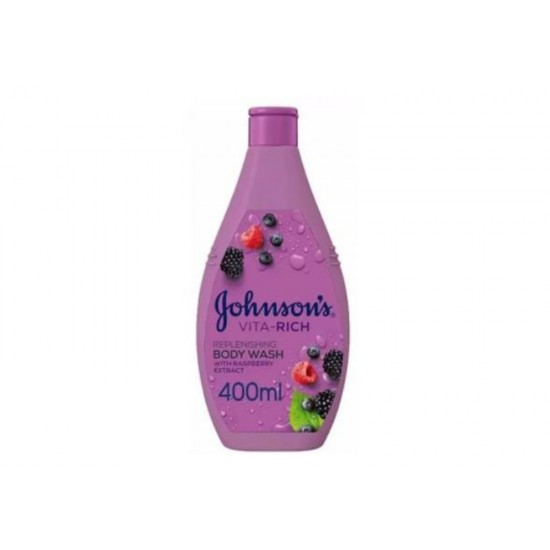 Johnson\'s shower gel with raspberry extract 400 ml