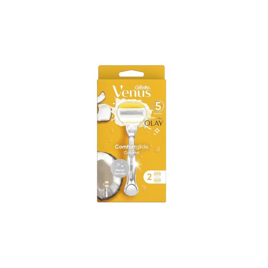 Gillette Venus Olay Coconut Razors 5 Pieces 7230