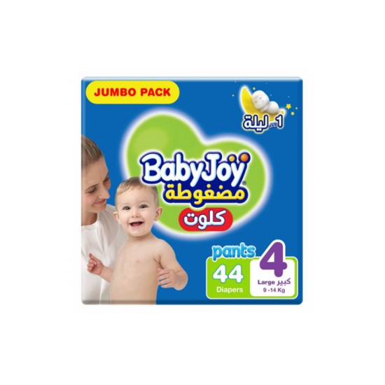 Baby Joy Diapers No. 4, Culotte, 44 pieces