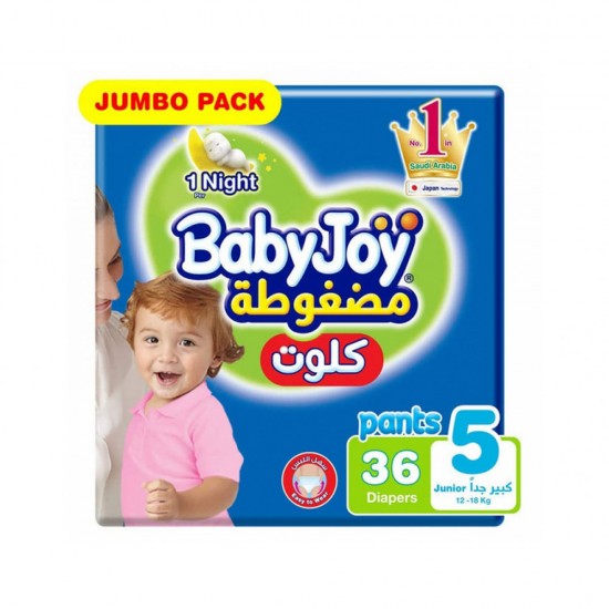 Baby Joy Diapers No. 5, Culotte, 36 pieces