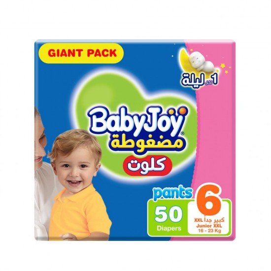 Baby Joy Diapers No. 6, Culotte, 50 pieces