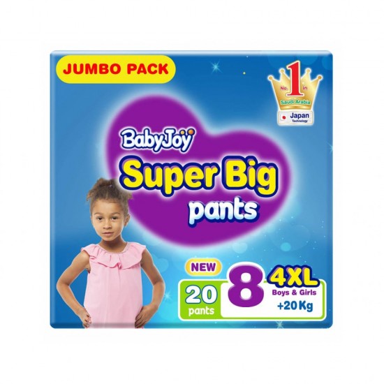 Baby Joy Diapers No. 8, Culottes, 20 pieces